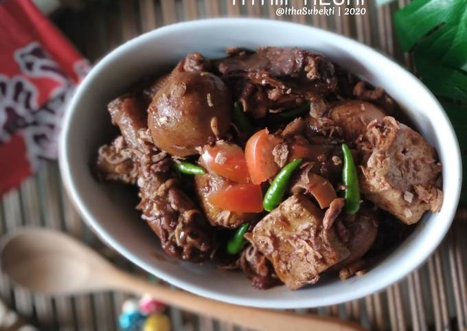 Resep 141. Ayam Kecap yang Menggugah Selera