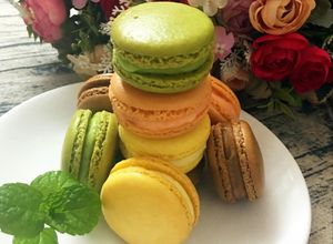 Hình của món Bánh Macaron (Pháp).