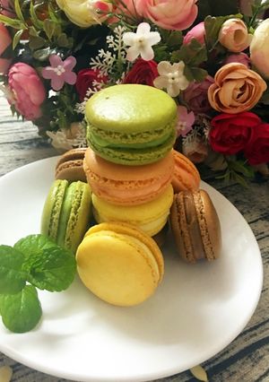 Hình của món Bánh Macaron (Pháp).