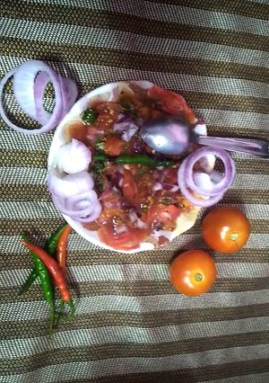 टमाटर का सालसा (tamatar ka salsa recipe in Hindi) रेसिपी मुख्य फोटो