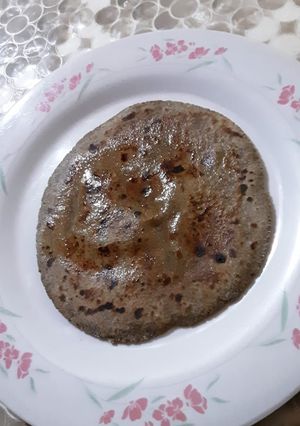 A picture of Milk Bajara roti.