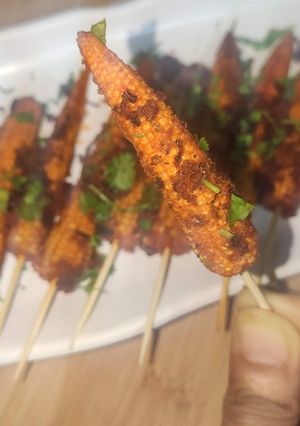 A picture of Tandoori Baby Corn.