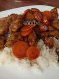 Pollo agridulce