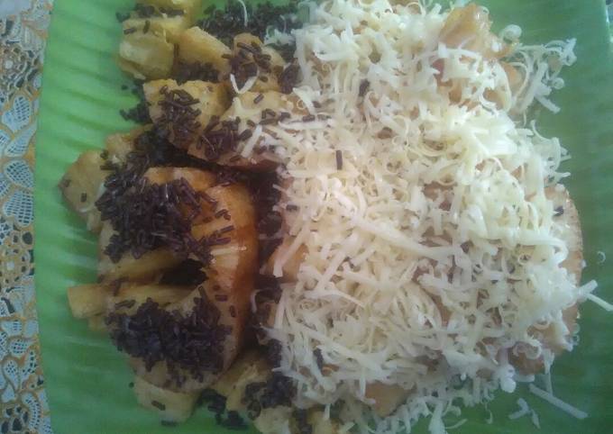 Cara Gampang Menyiapkan Singkong keju, Lezat