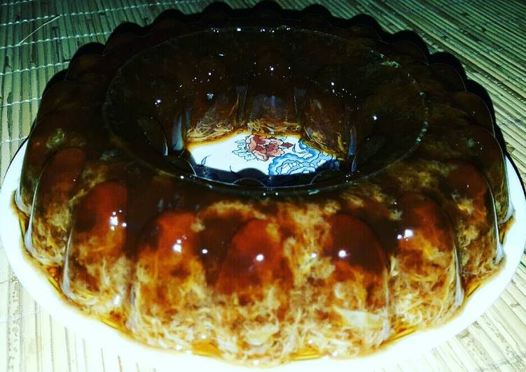 Resep masakan Puding Gula Merah Pereda Panas Dalam | Cara Masak Puding Gula Merah Pereda Panas Dalam Yang Enak Dan Mudah