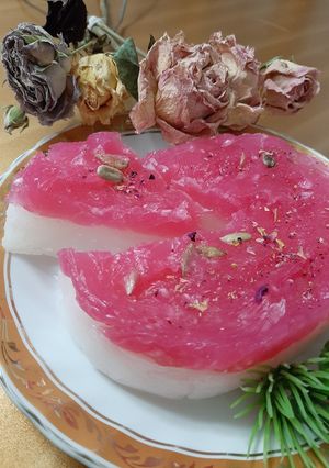 عکسی از دستور نشاسته دو رنگ