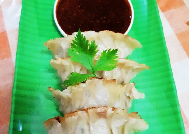 Bagaimana Menyiapkan Mandu / Gyoza isi Ayam 🥟🥟, Enak Banget