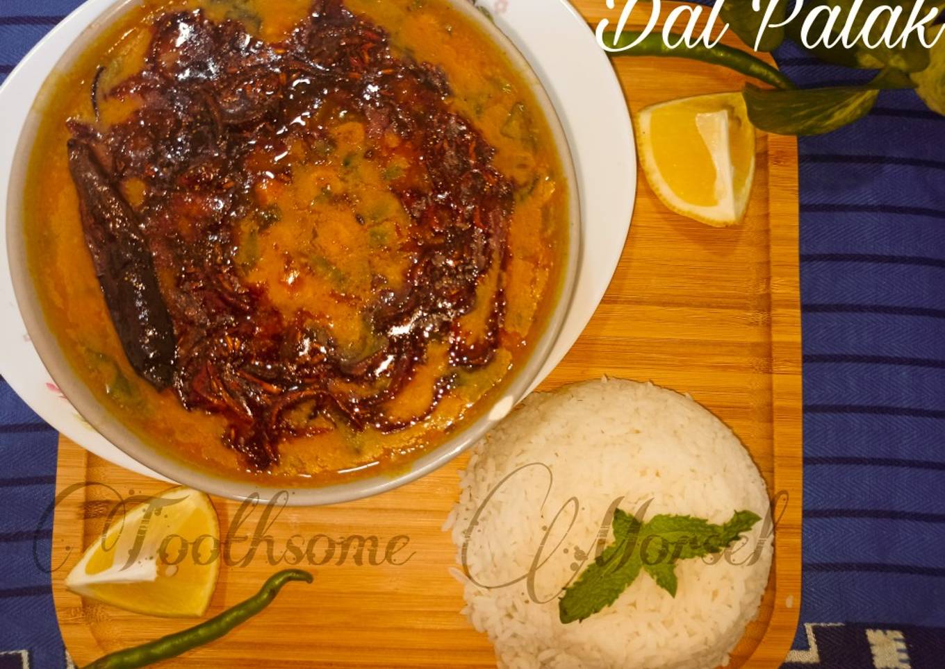 Dal palak | Palak Dal Recipe | #boxweek7