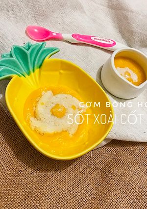 Hình của món Cơm sốt xoài cốt dừa.
