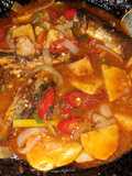 Makarel saus padang