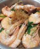 กุ้งอบวุ้นเส้น