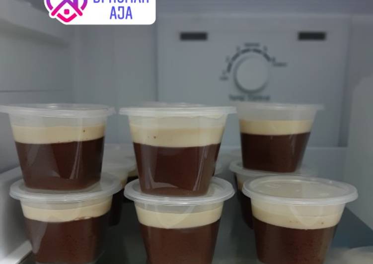 PUDING COKLAT ala KFC 😊