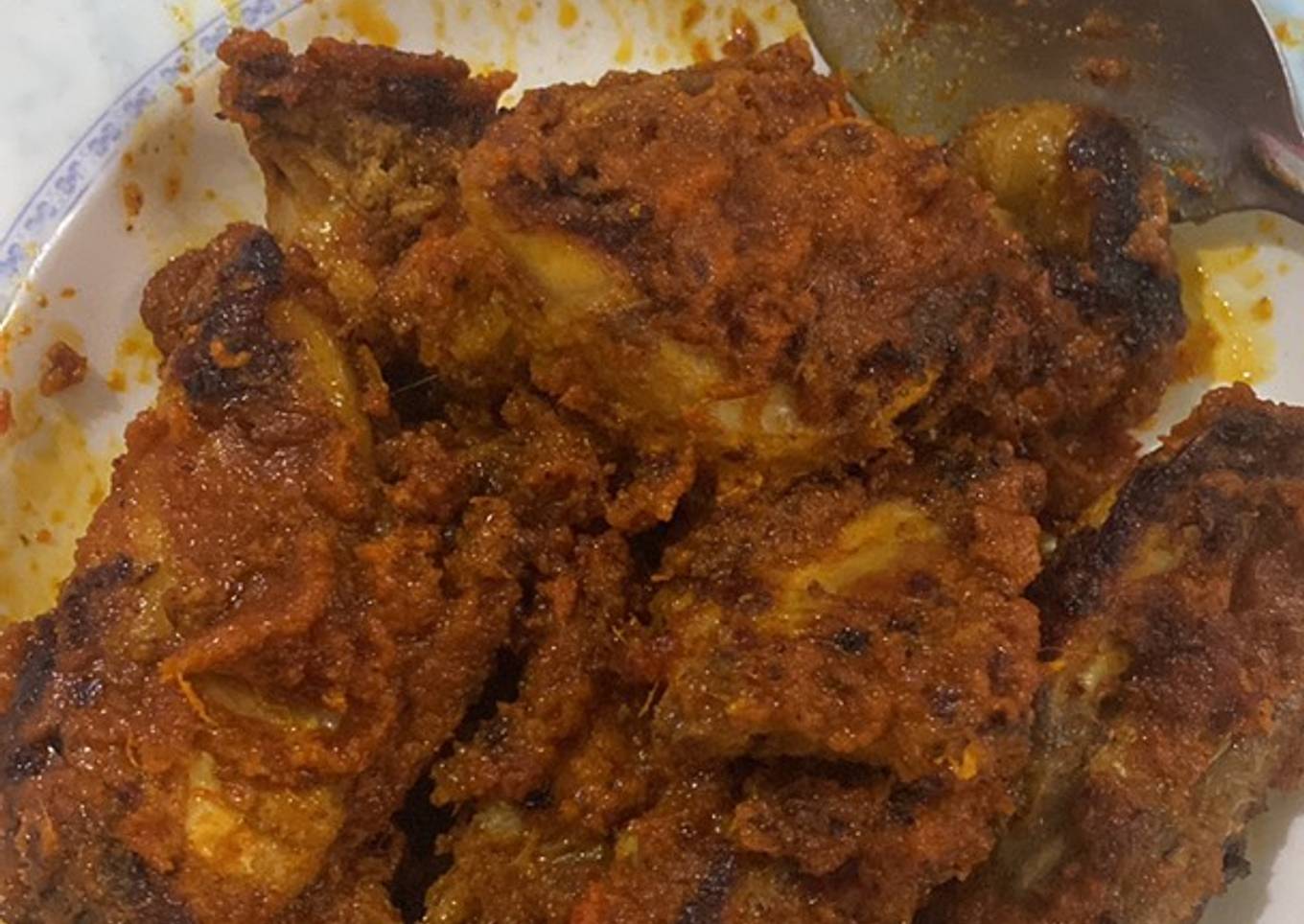 Ayam panggang teflon