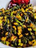 Chaulai saag (Amaranth leaves fry)