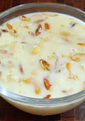 A picture of Sabudana kheer Recipe.