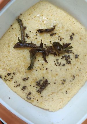 A picture of #dhokla.