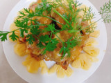 Gà chiên sauce khóm