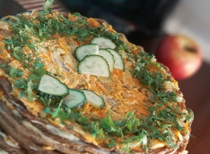 Фото Печінковий торт🍴.