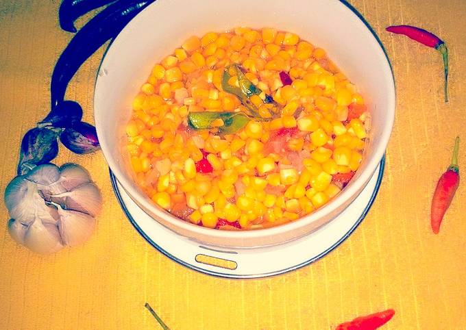 Cara Gampang Membuat Serundeng Jagung (Oseng-oseng Jagung) yang Enak Banget