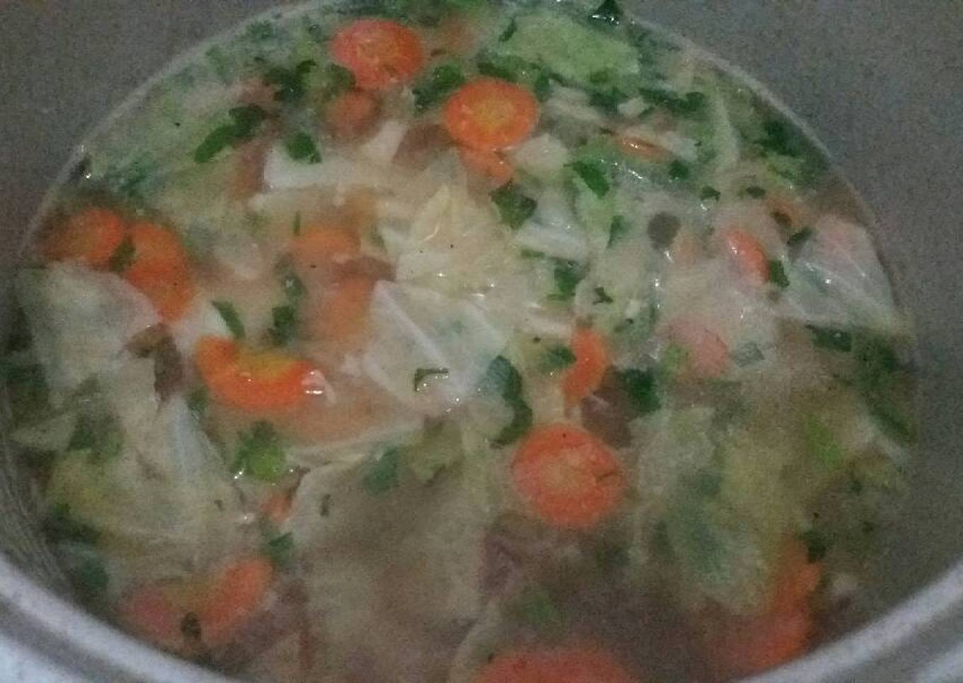 SAYUR SOP SEDERHANA tapi ISTIMEWA (Sayur Sehat)