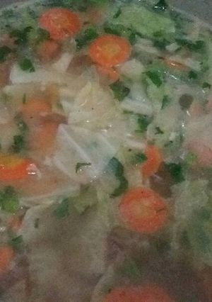 Foto resep SAYUR SOP SEDERHANA tapi ISTIMEWA (Sayur Sehat)