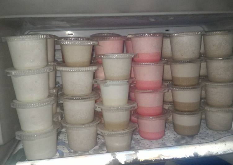 Bagaimana Menyiapkan Ice Cream murah meriah, Enak