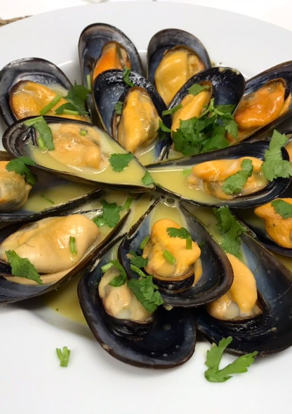 Una foto de Mejillones Thai al vapor en MyCook Touch