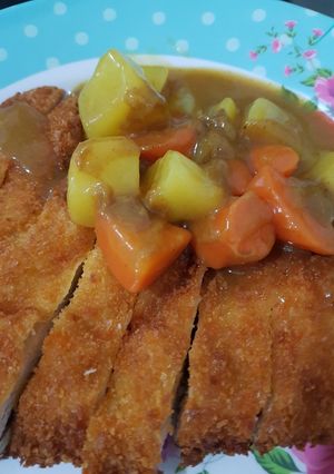 Foto resep Chicken Katsu Curry