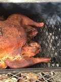 California Farm BBQ Smoked Huge Turkey