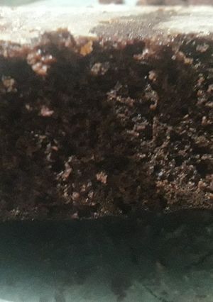 Una foto de Budín de chocolate con Nesquik
