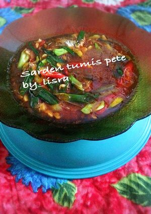 Foto resep Sarden tumis pete