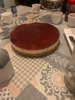 Una foto de Tarta de queso sin horno