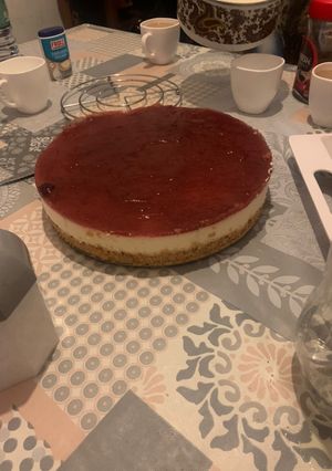 Una foto de Tarta de queso sin horno