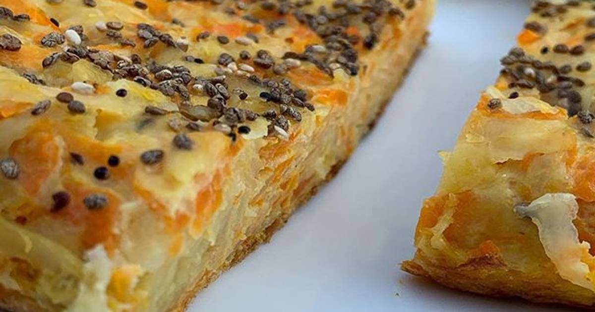 Tortilla de papa y zanahoria Receta de Cookpad