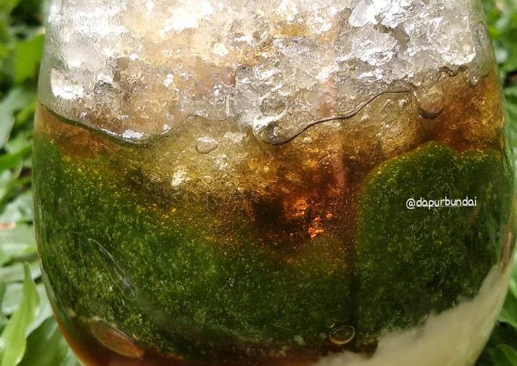 Resep Es Cincau Bubur Sumsum | Bahan Membuat Es Cincau Bubur Sumsum Yang Lezat