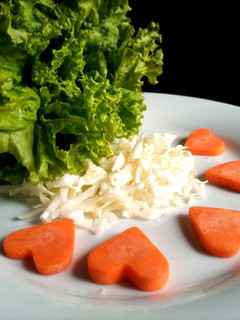A picture of Tri color salad.