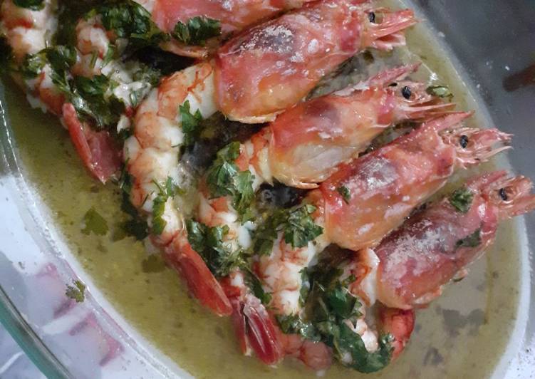 Gamberi al forno 🦐