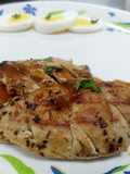 Grilled Chicken with Espagnole Sauce