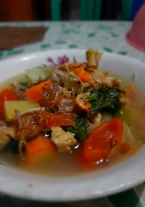 Foto resep Sup ayam kampung