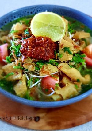 Foto resep Soto Babat Daging Sapi Kuah Bening