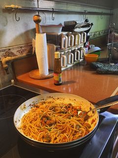 صورة لوصفة سباغيتي تونه