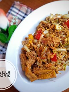 Foto resep Tumis kucai tahu goreng