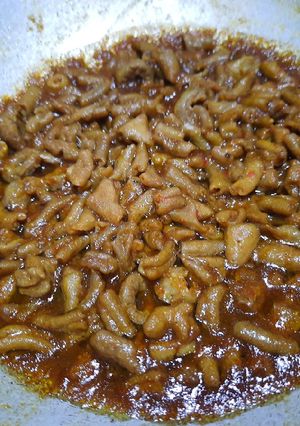Foto resep Oseng Usus ayam kecap