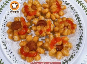 Gambar 👩‍🍳Pastri Sosej Bunga