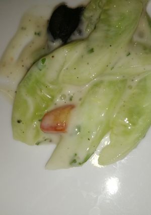 A picture of Cucumber salad.