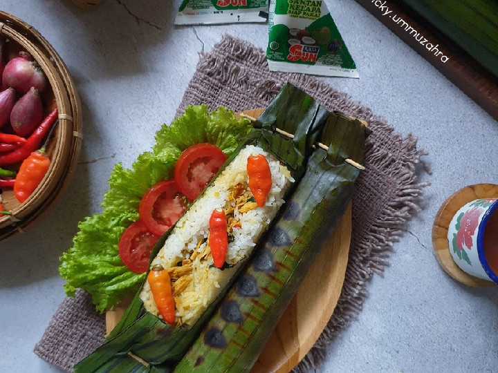Resep Nasi Bakar Ayam Suwir Pedas KARA, Bisa Manjain Lidah
