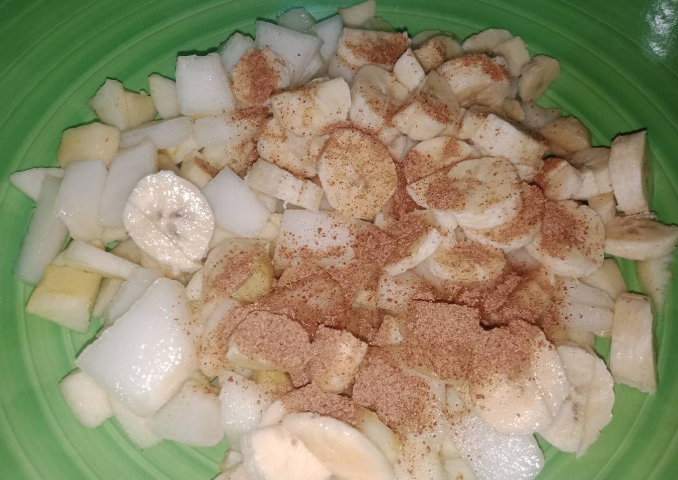 3 fruits fruit chaat