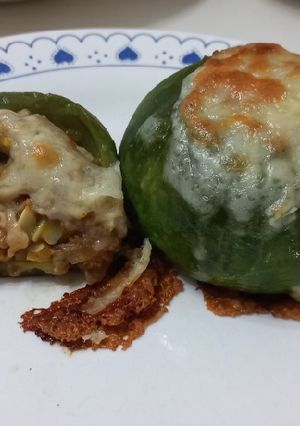Una foto de Zapallitos rellenos, casi veganos