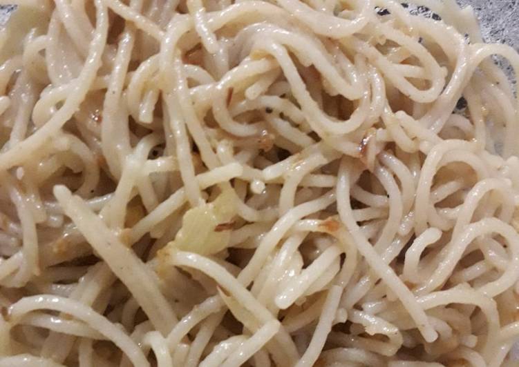 Macarrão alho e óleo