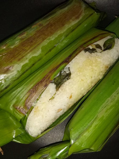 Foto resep Nasi bakar ayam suwir, nasi kemarin